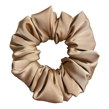 Elastic din satin gold - Large