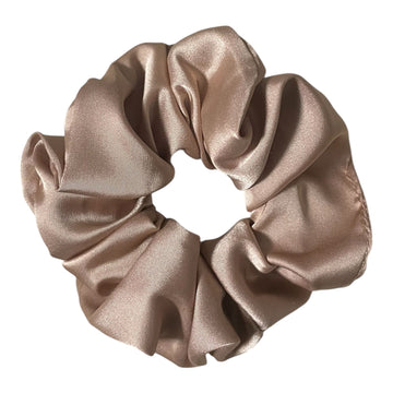 Elastic din satin nude - Small